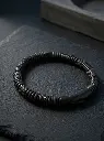 AI Generated Midnight Industrial Bracelet Lifestyle Shot