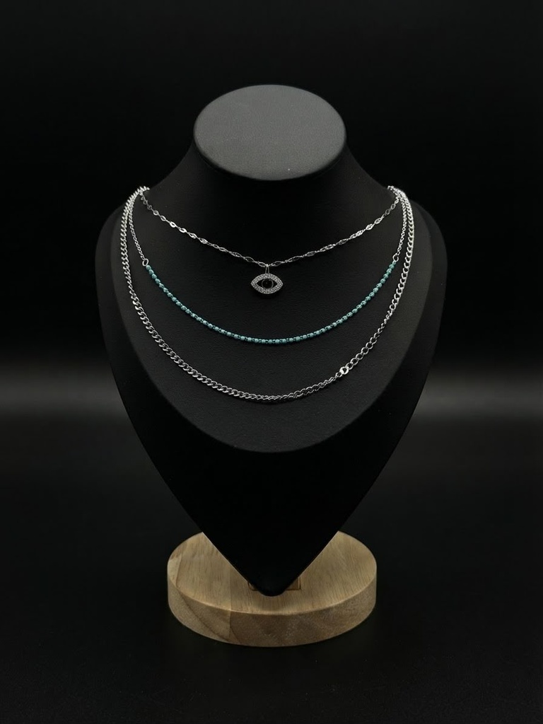 chic layered necklace