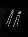 marquise-cut drop earrings
