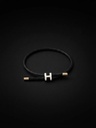 'H' charm bracelet