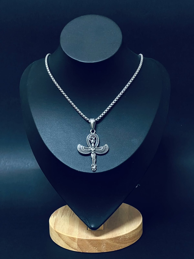 Egyptian Winged Ankh Necklace